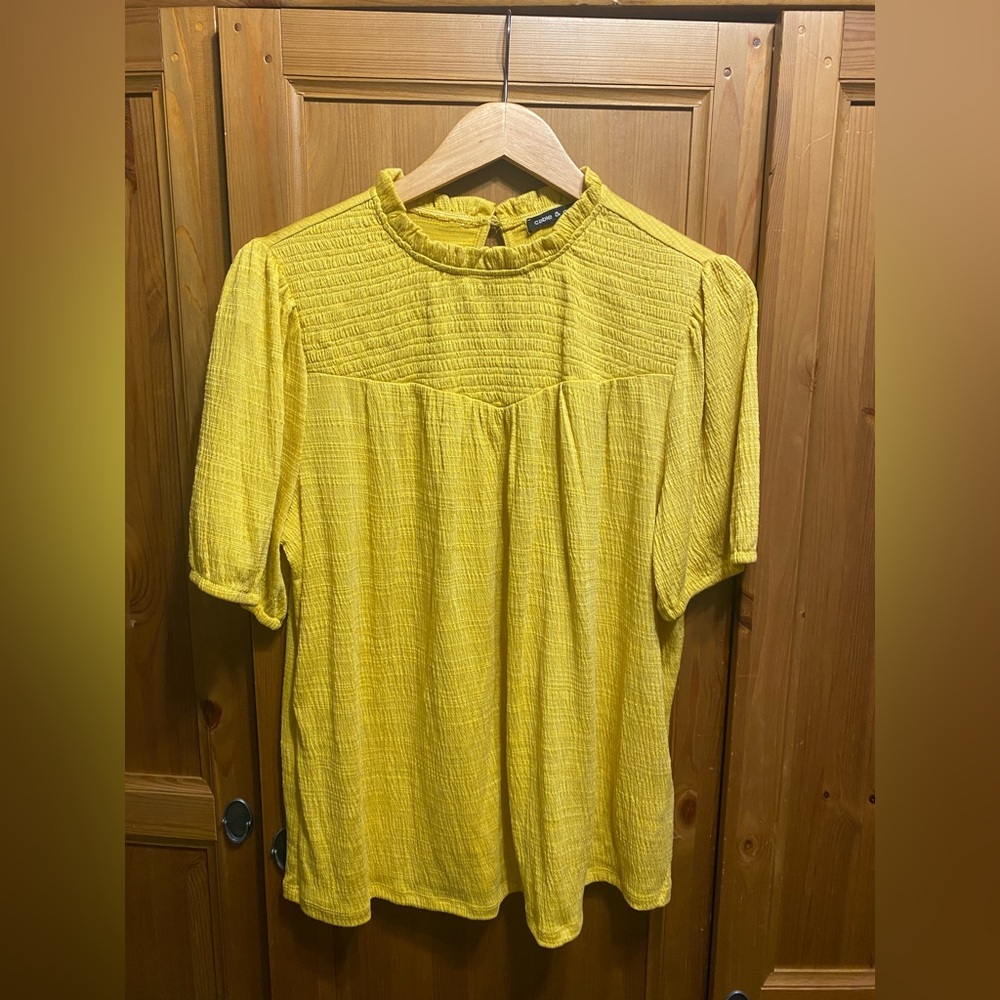 Cable and Gauge Yellow Shirt
